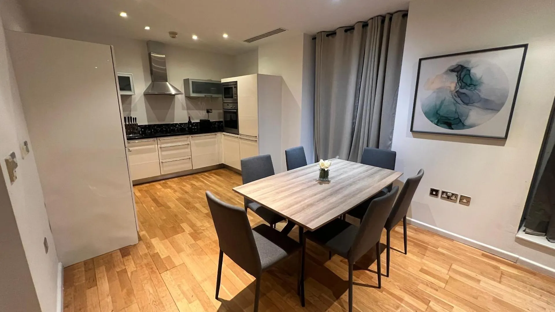 Panoramic View In Canary Wharf Penthouse Londres Reino Unido